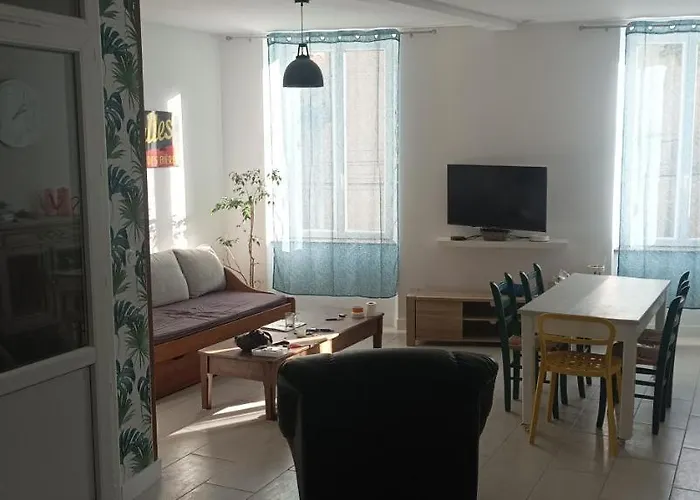 Grand T3 Calme Et Lumineux 4-6 Personnes Moux